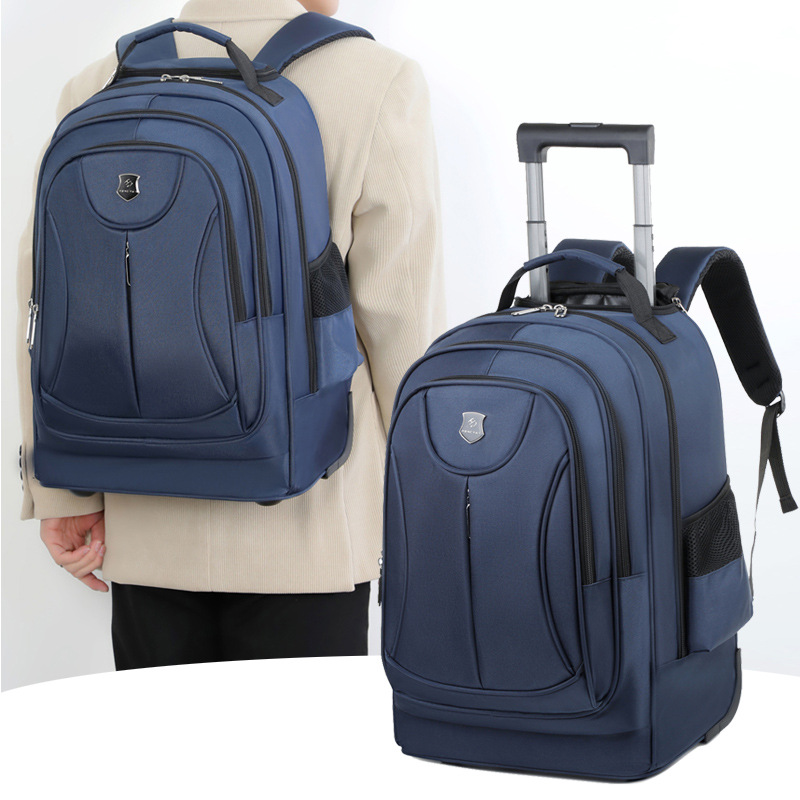 Foldable Rolling Luggage Bag - 2026 Multi Functional Business Oxford Waterproof