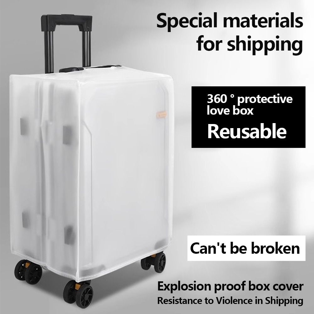 Luggage Protective Cover Transparent - New Frosted Luggage Protector Cover Dustproof
