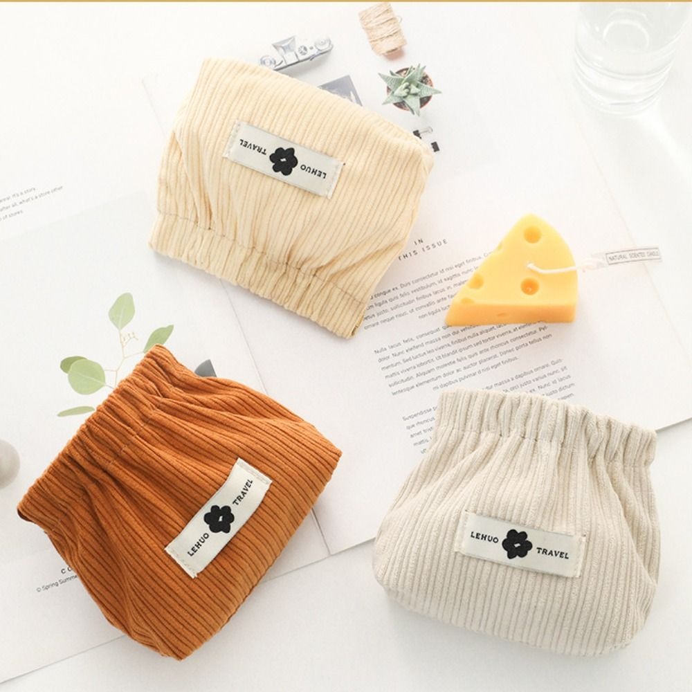 Cosmetic Bags - Cute Mini Shrapnel Bag Solid Color