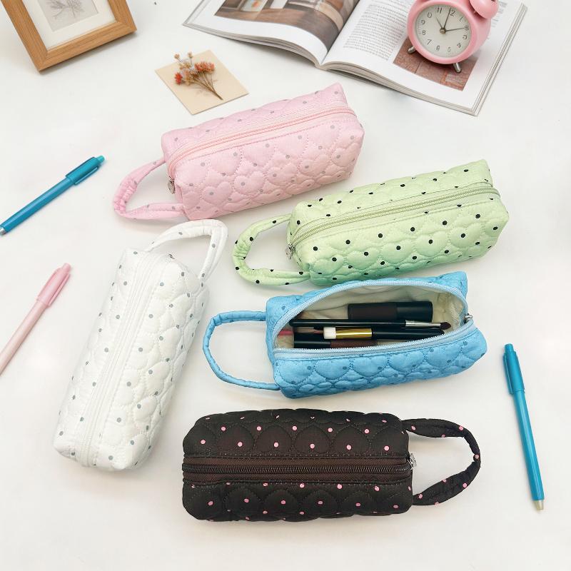 Portable Polka Dot Cosmetic Ba - огляд і ціна Cosmetic Bags