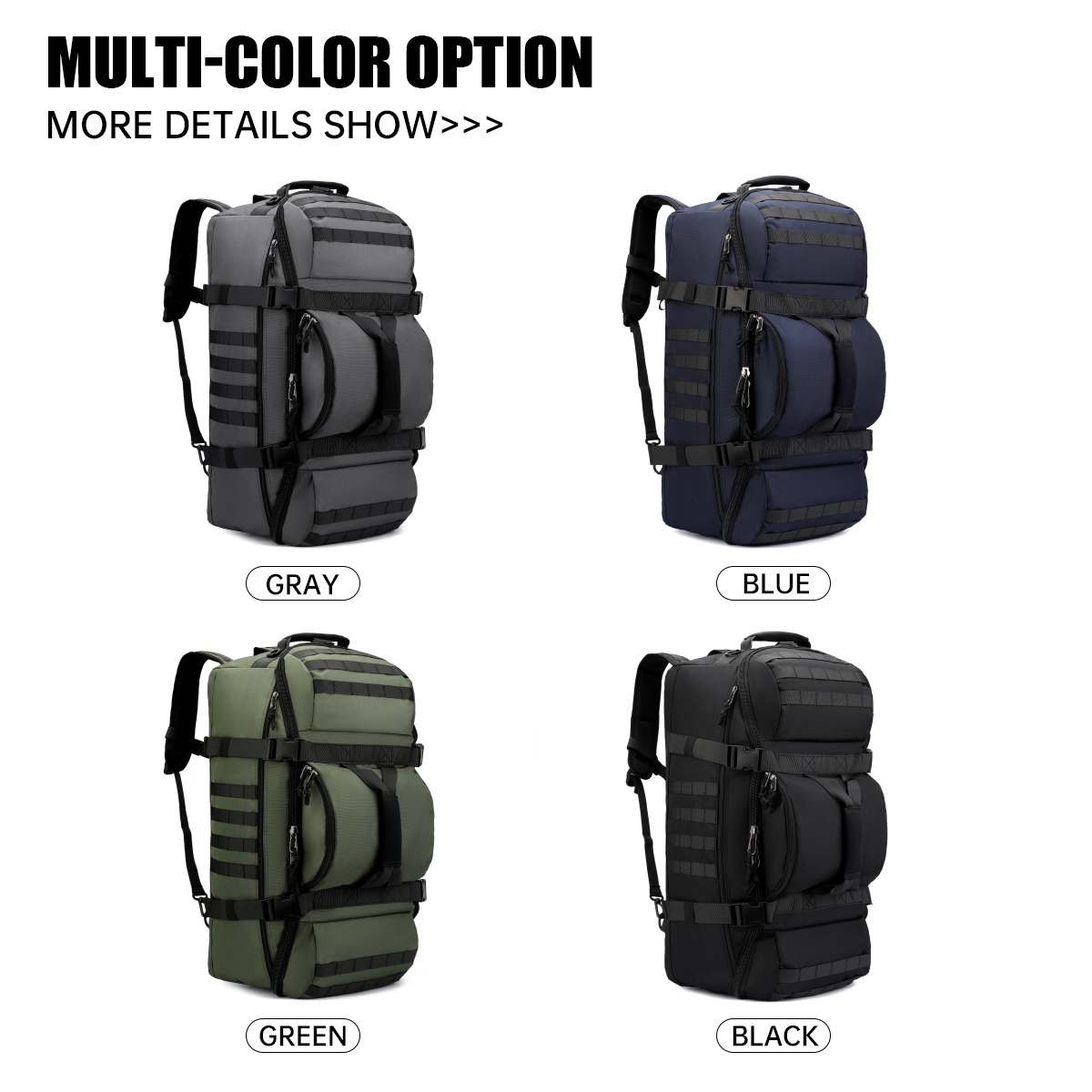 Outdoor Mountaineering Bag 90L - огляд і ціна Foldable Rolling Luggage Bag