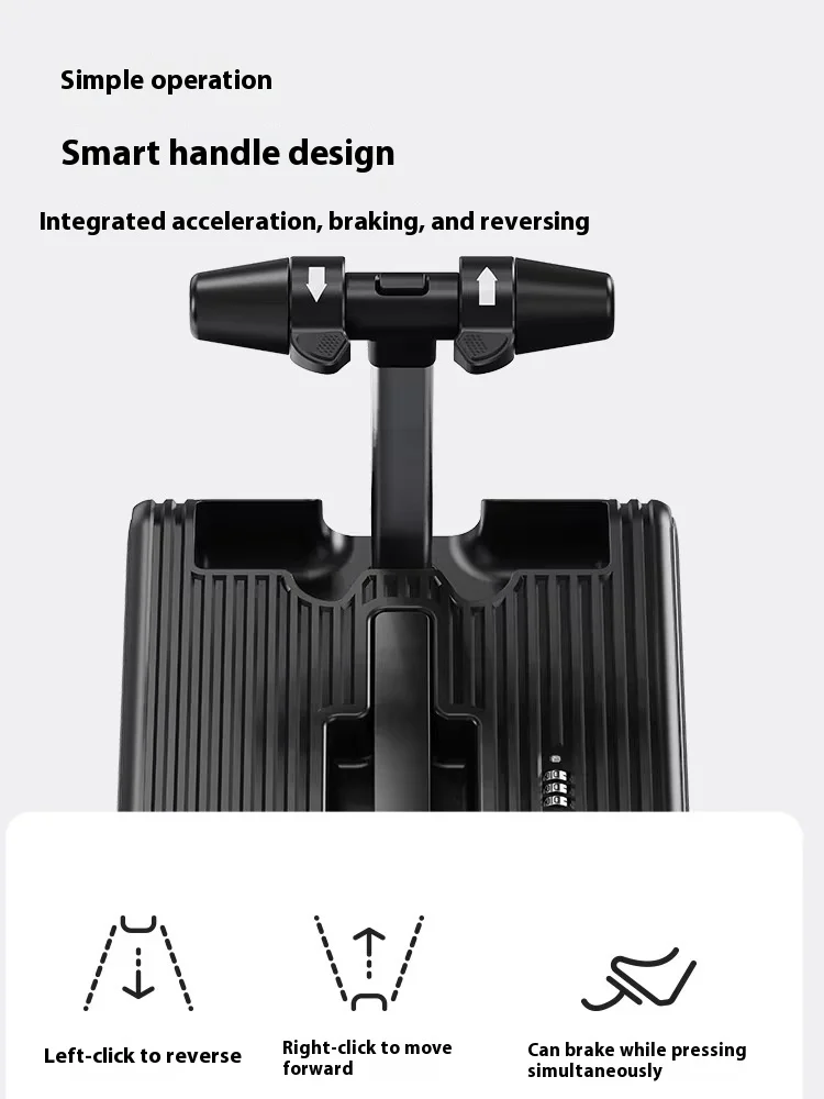 2026 New Electronic Luggage  2 - огляд і ціна Kids Ride On Suitcase Scooter
