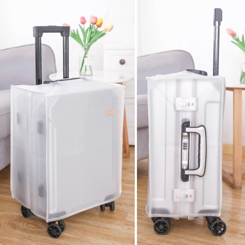 New Frosted Luggage Protector  - огляд і ціна Luggage Protective Cover Transparent