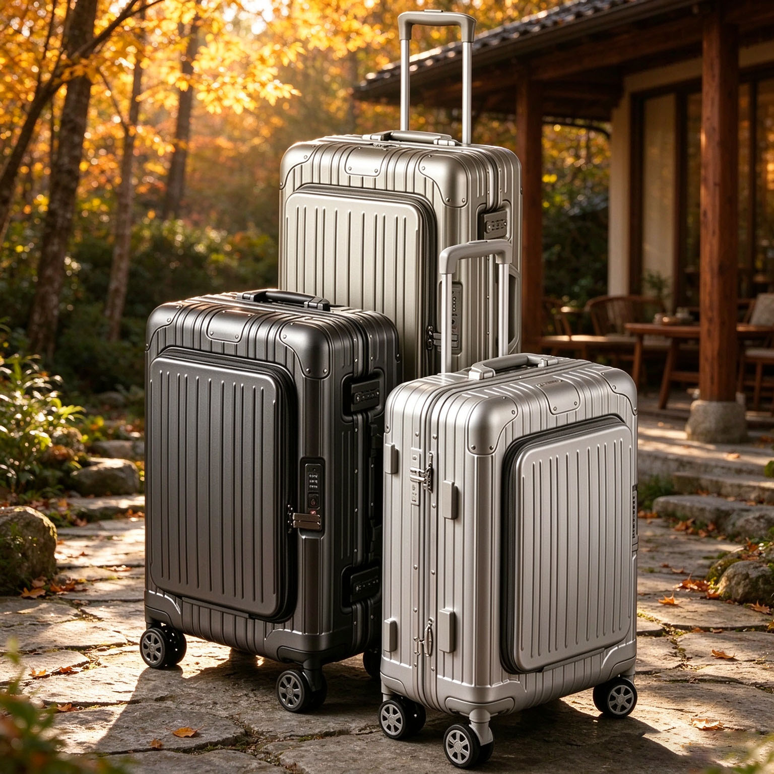 20/24/28 inch Front Opening Tr - огляд і ціна Spinner Wheel Rolling Suitcase 20 Inch