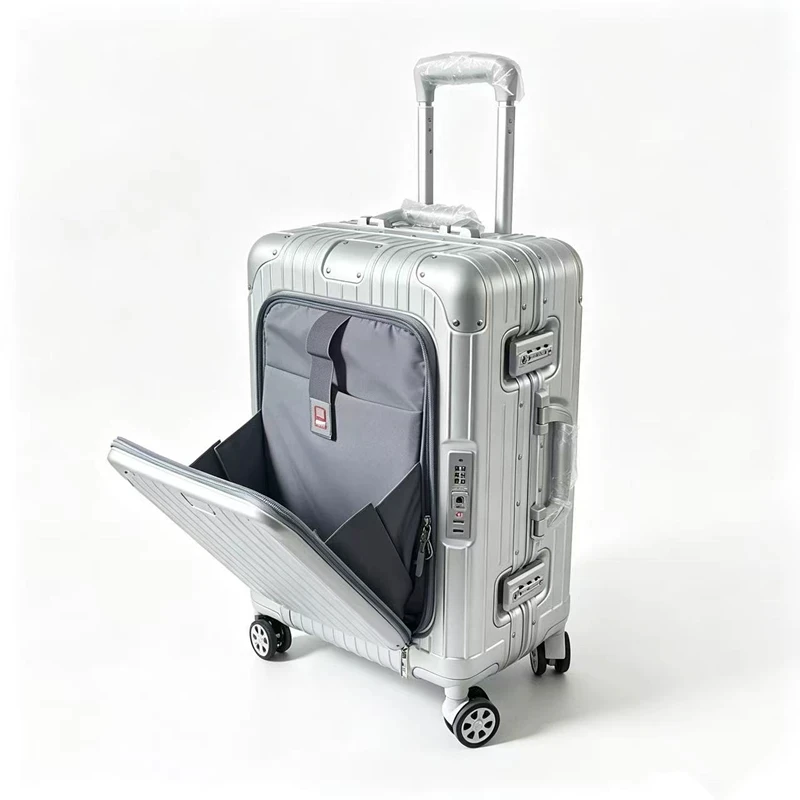 20/24/28 inch Front Opening Tr - огляд і ціна Spinner Wheel Rolling Suitcase 20 Inch