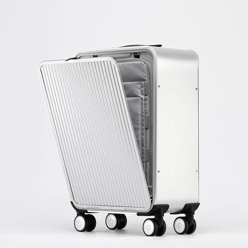 16/20/24 Inch 100% All Aluminu - огляд і ціна Spinner Wheel Rolling Suitcase 20 Inch