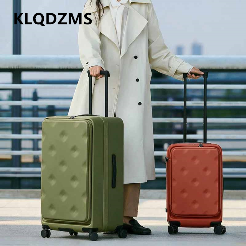 KLQDZMS Luggage Travel Bag Hig - огляд і ціна Spinner Wheel Rolling Suitcase 20 Inch