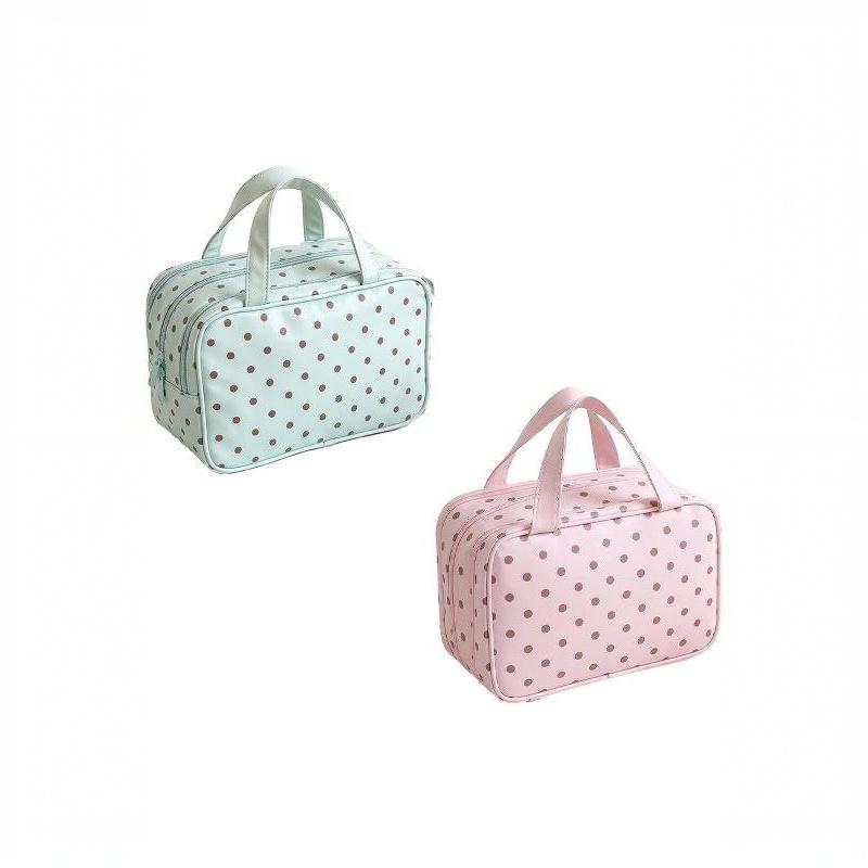 Polka Dot Cosmetic Bag Waterpr - огляд і ціна Cosmetic Bags