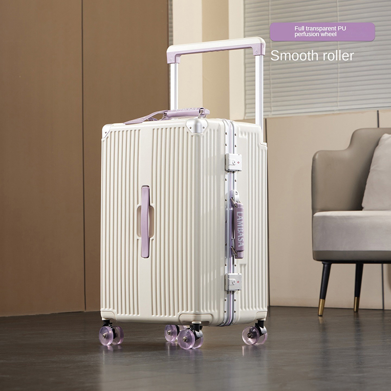 Wide Handle Rolling Suitcase A - огляд і ціна Aluminum Frame Carry On Luggage